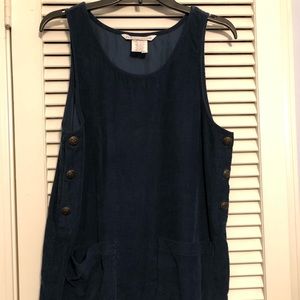 Cute Jonathan Martin Corduroy Jumper Navy sz Med.